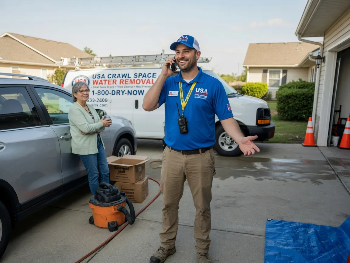 Crawl Space Water Removal Worthington, PA FAQs